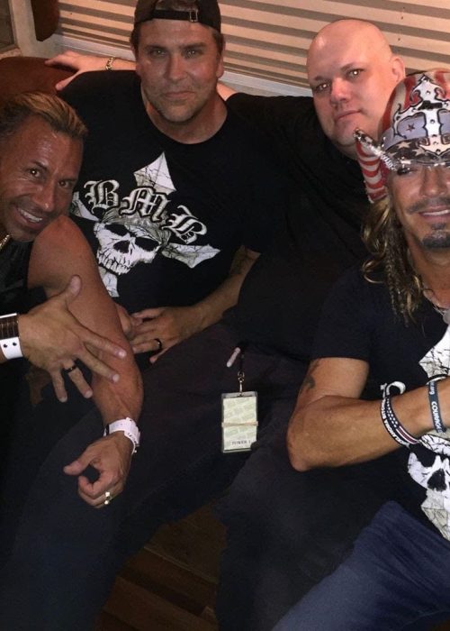 Bret Michaels and Bobby Doll and CC Deville Along With My Big Brother Bret’s Body Guard Big John Murray are about as nice and down to earth as they come what a great bunch of guys.